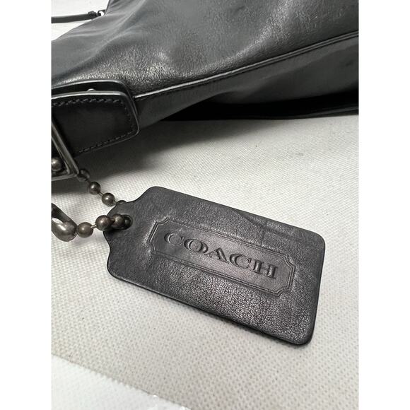 Coach 32282 Bleeker Soft Port Duffle Feed Bag Black Original Hangtag - Picture 4 of 10